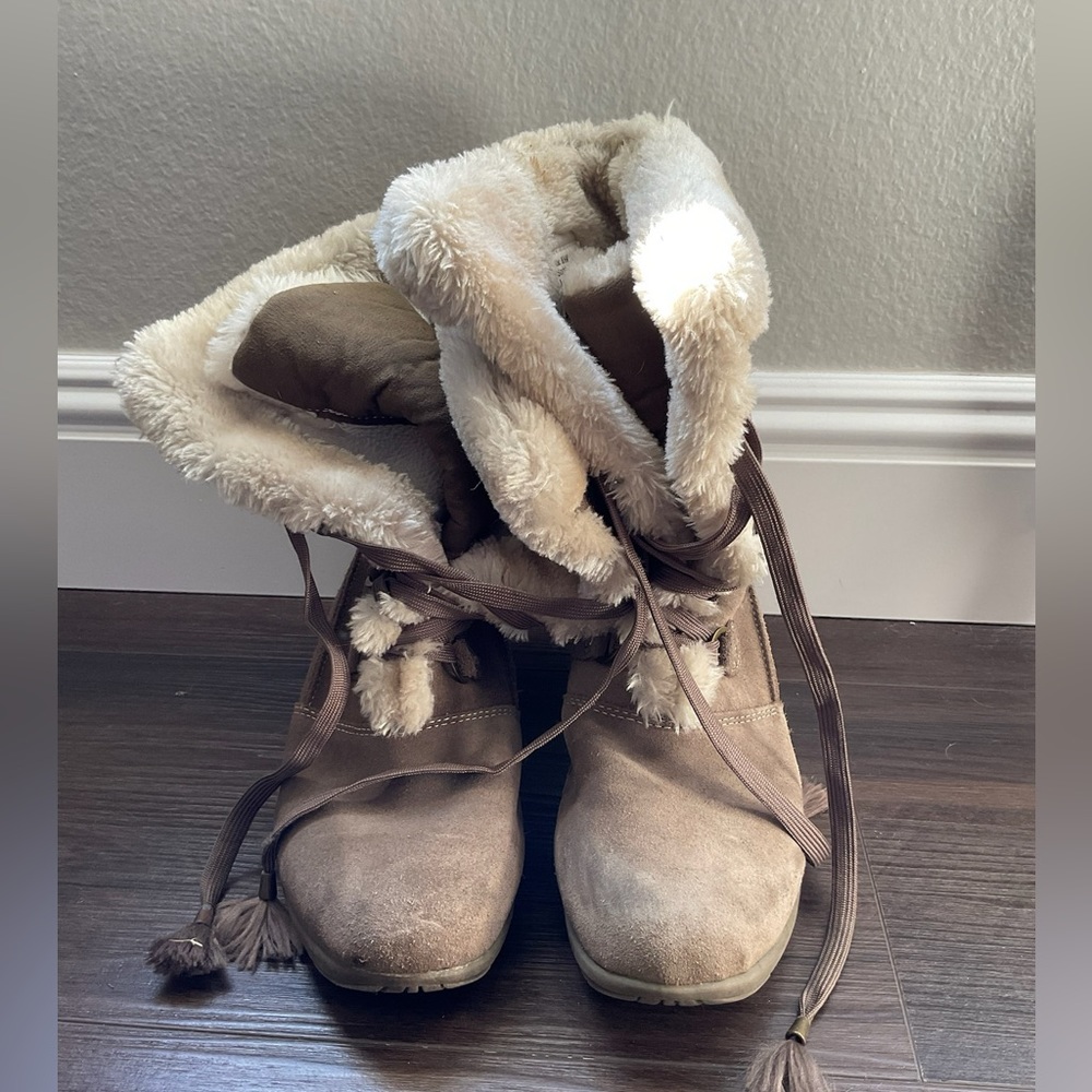 Sporto winter snow boots, women’s 8.5